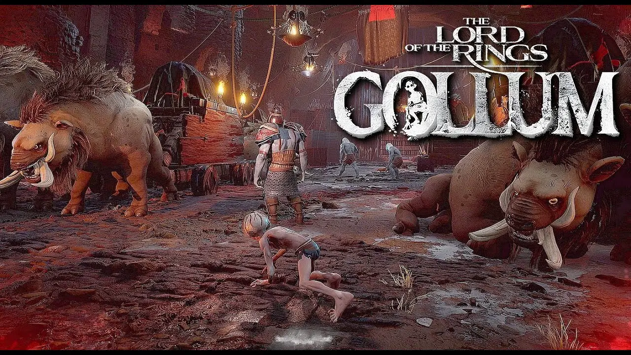 the lord of the rings return of the king gollum lord